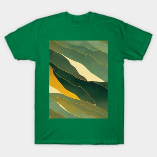 Abstract wave background. T-Shirt